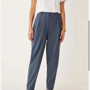 Frank & Oak The Eleanor slim fit slate blue  US 12